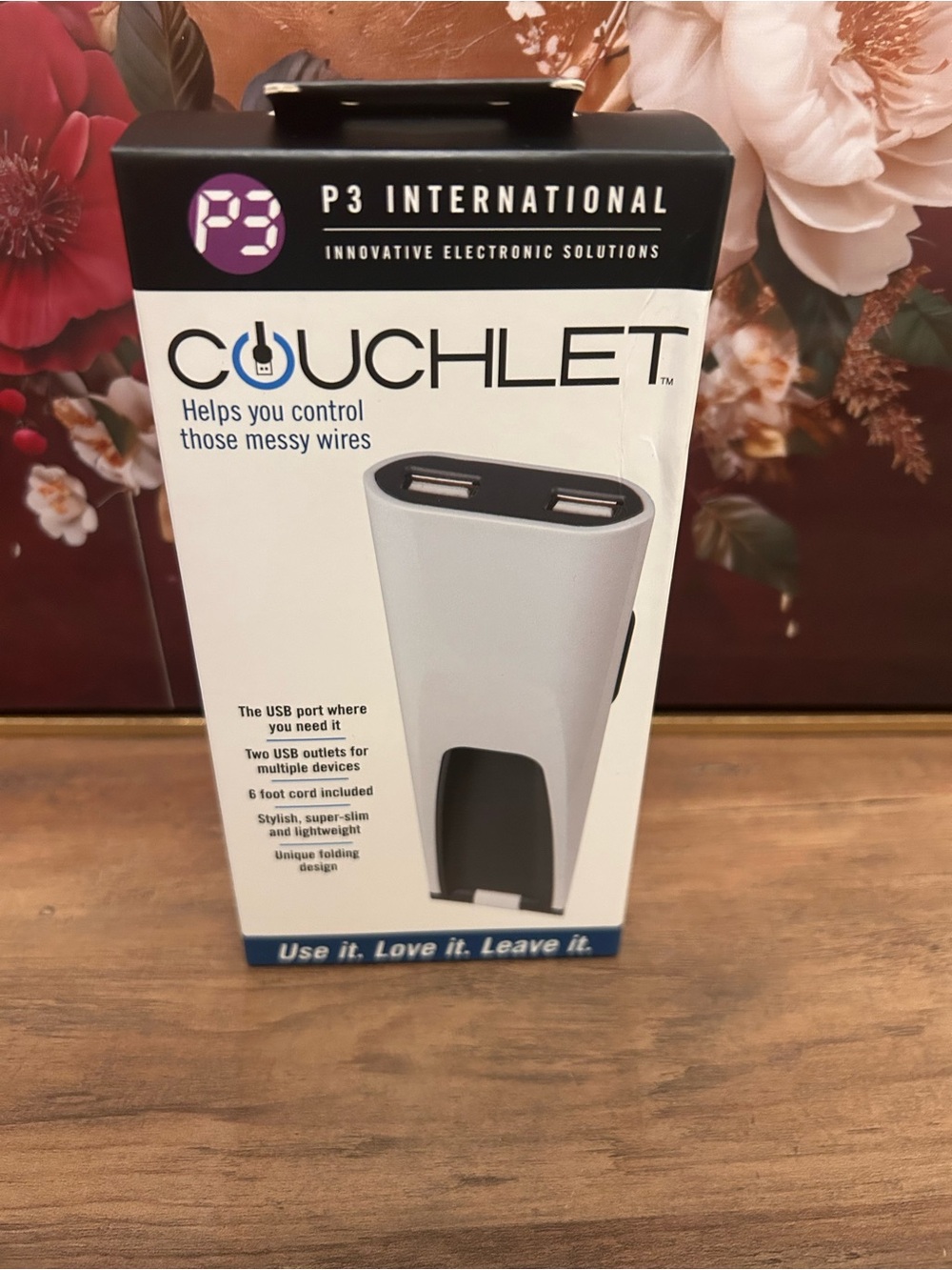 Couchlet USB Charging Organizer - White